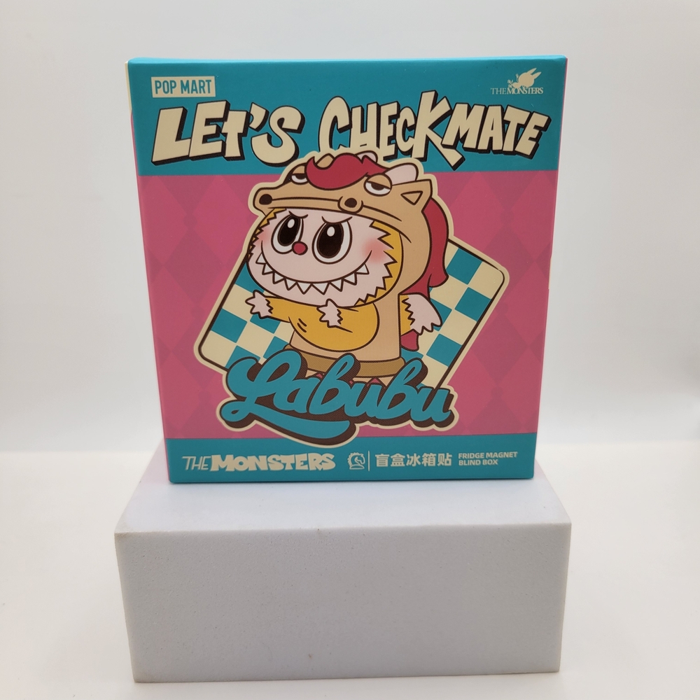 The Monsters Let's Checkmate Series-Magnet Blind Box LABUBU NWT
